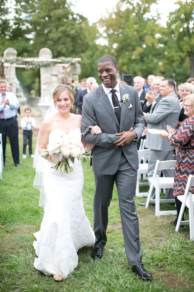 Jessica Wolf (28 and a store manager at Lululemon Athletica) and Bassey Eno-Idem (32 and works in sales for Nestle Purina) wanted their wedding to fee