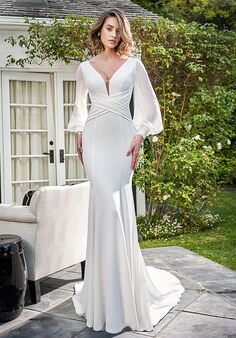 Jasmine Bridal F221055 Mermaid Wedding Dress