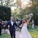 Bride in Sleek, A-Line Dress With Deep-V, Illusion Neckline, Groom in Olive Suit, Funny Faces