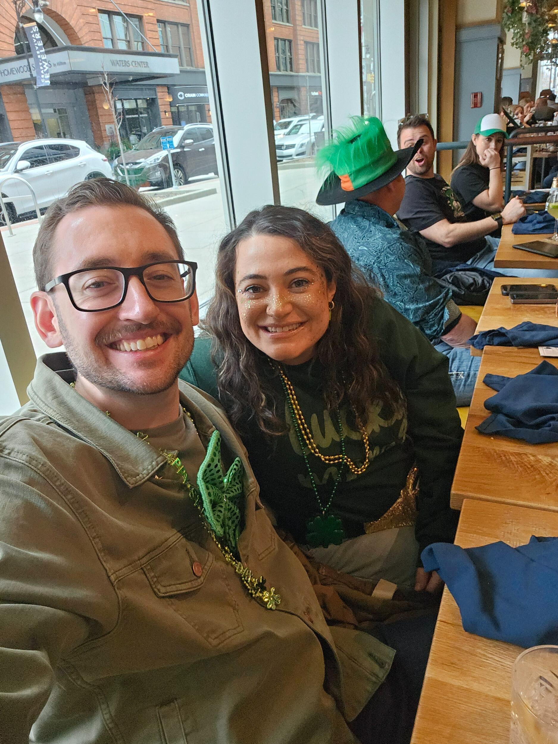 Celebrating St. Patrick's Day in Grand Rapids a few days early!