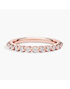 Blue Nile 602840R1493 Rose Gold Wedding Ring