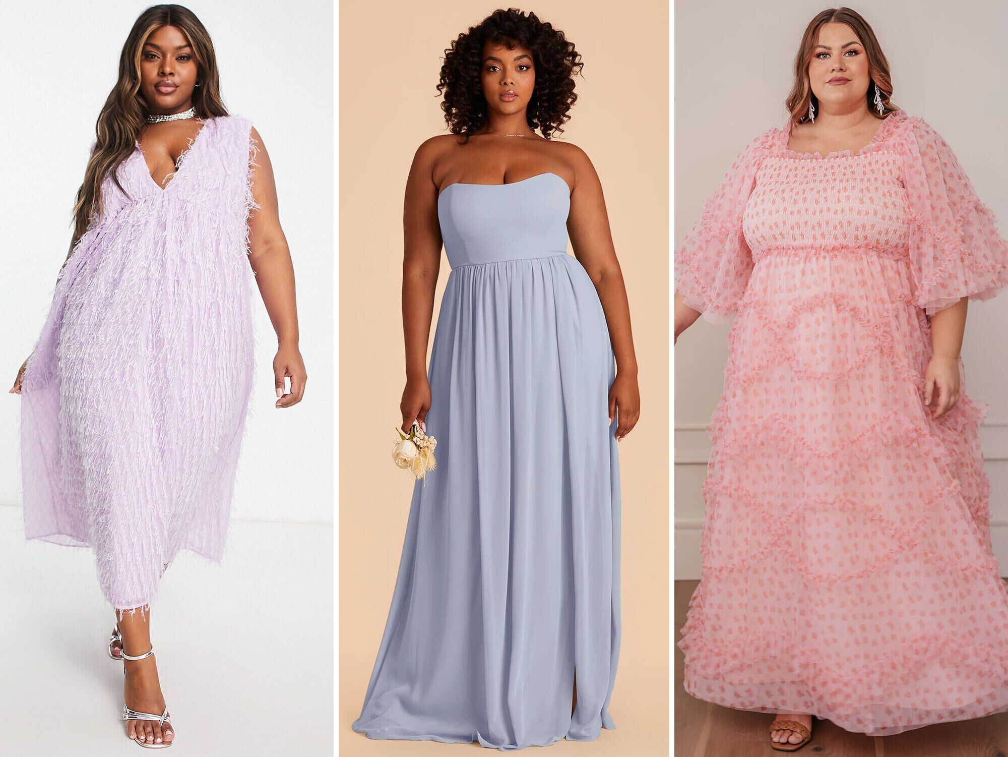 bridesmaid dresses plus size