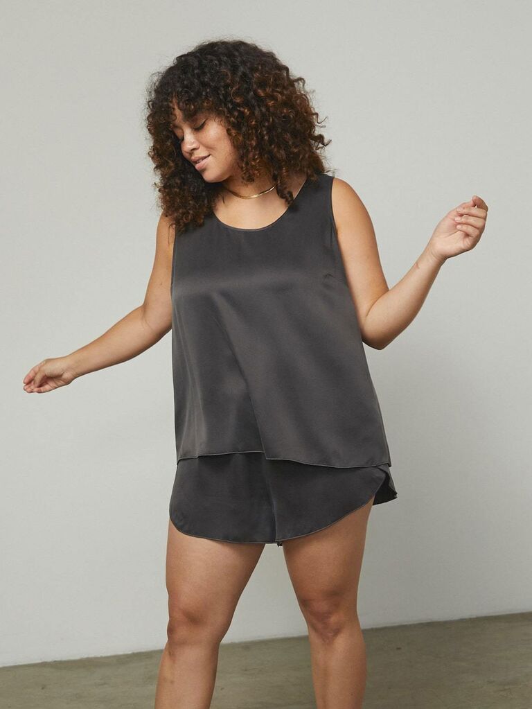 Luxury silk pajamas great bridesmaid gift idea