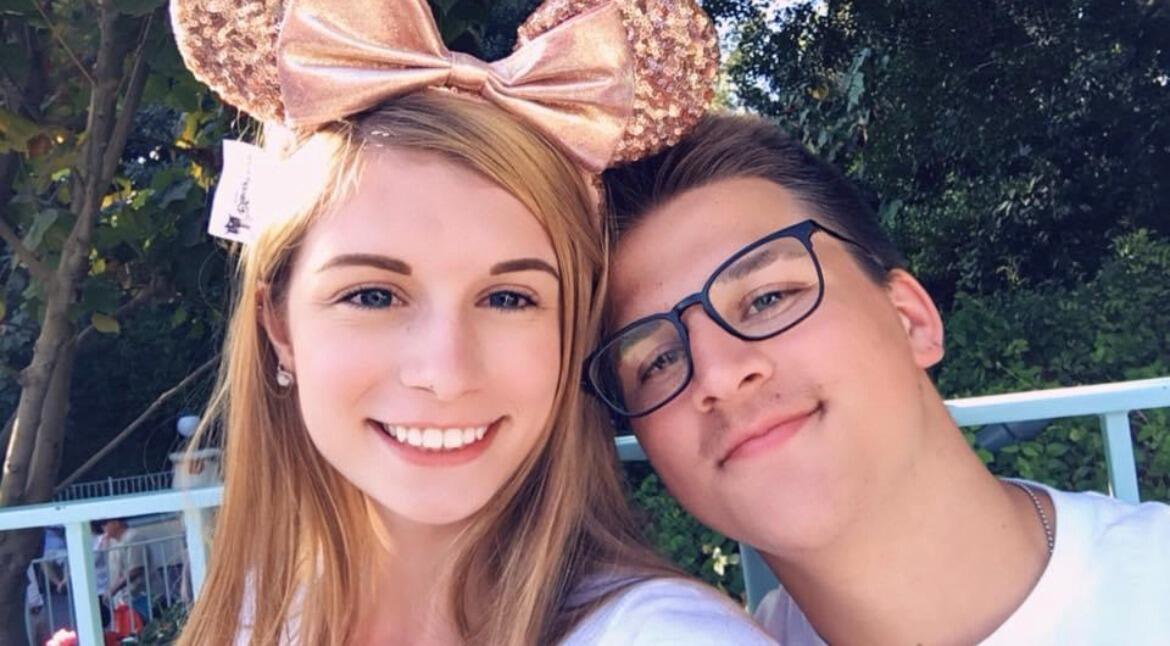 Disney Land! Jackson and his family have taken Brittany on countless vacations and trips. Some of our most memorable moments together have been while traveling. This was our first trip together. 