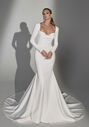Justin Alexander Signature Norma Fit-and-Flare Wedding Dress - thumbnail - 1