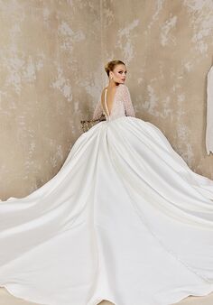 Justin Alexander Signature Brooks Ball Gown Wedding Dress