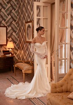 Soft flow by Ricca Sposa ATELIER Amina 25-006(3) Mermaid and Trumpet Wedding Dress