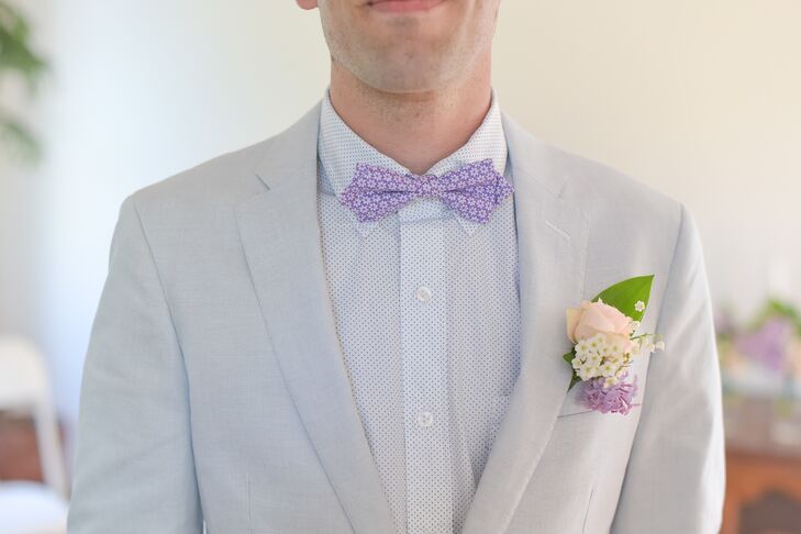 Purple Bow Tie