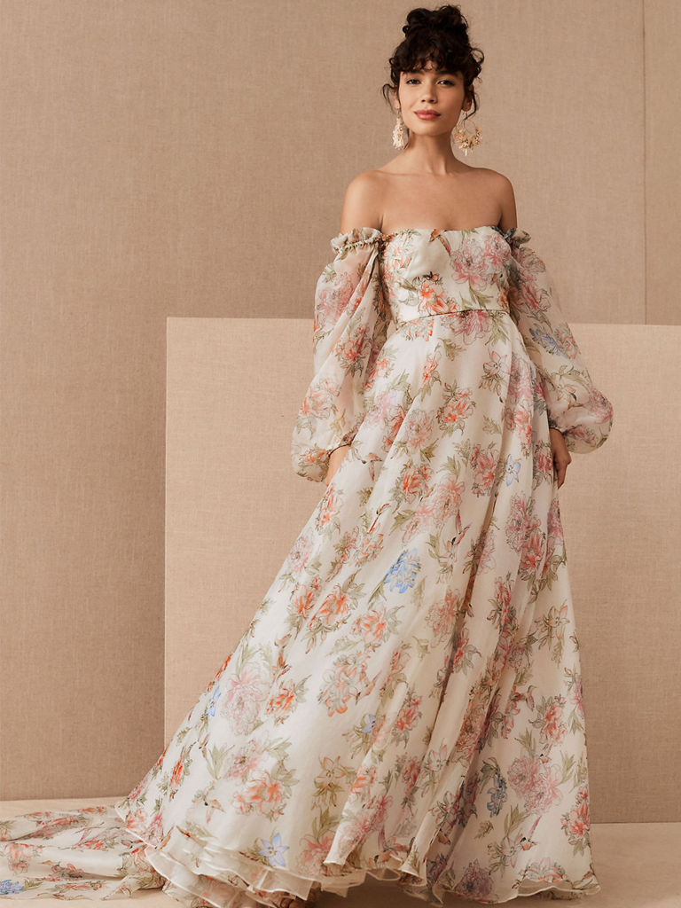 30 Floral Wedding Dresses You Must See