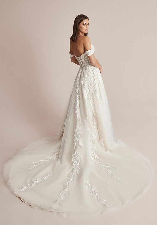 Justin Alexander Carlee A-Line Wedding Dress - 5