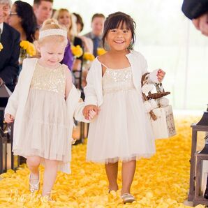 Ivory Flower Girl Attire