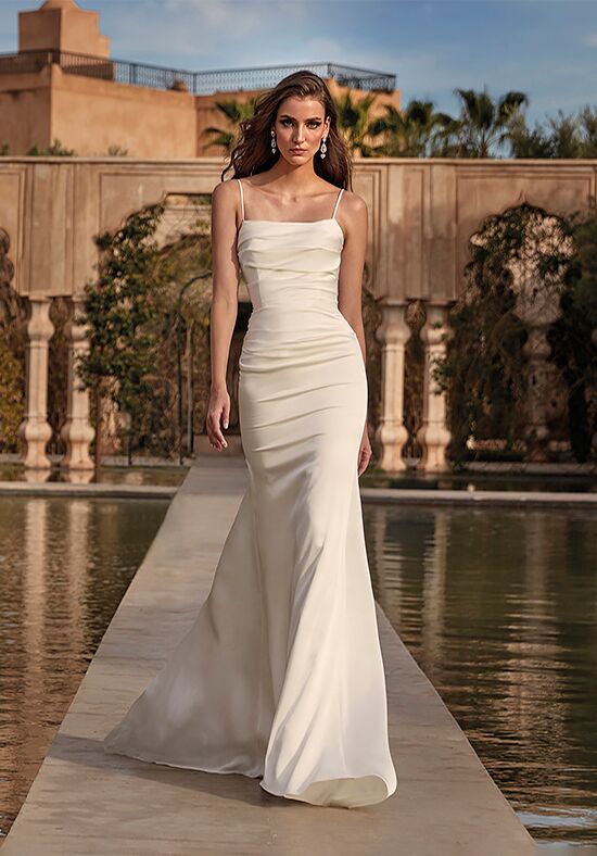 PRONOVIAS BETTA Mermaid and Trumpet Wedding Dress - 1