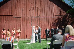 Rustic Barn Ceremony