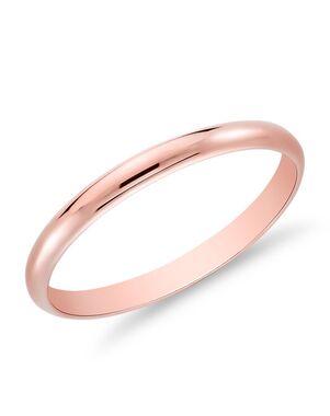 Blue Nile 44623 Gold Wedding Ring