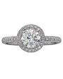 Christopher Designs Classic Round Cut Engagement Ring - thumbnail - 1