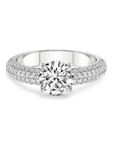 Friendly Diamonds Elegant Princess, Asscher, Cushion, Emerald, Heart, Marquise, Pear, Radiant, Round, Oval Cut Engagement Ring