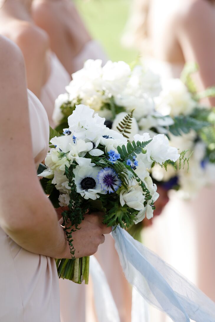 Summery Wildflower and Fern Bouquets