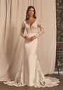 Lillian West 66288 Fit-and-Flare Wedding Dress - thumbnail - 6