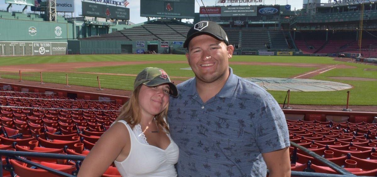 Picture of First Red Sox game- August 2022