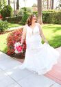 Stella York 7479 plus Fit-and-Flare Wedding Dress - thumbnail - 1