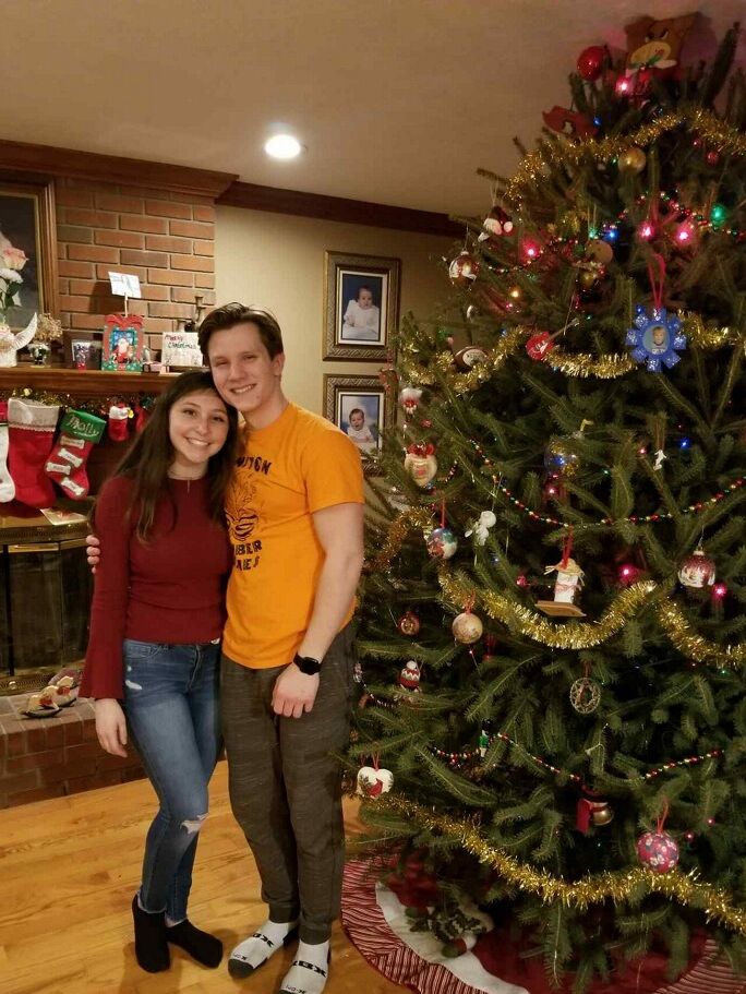 Picture of Savannah and Dillon began long distance