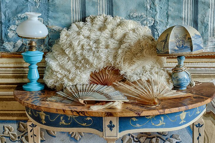 Many of the rooms remain unchanged from the 18th century, with actual relics from families of the past.
