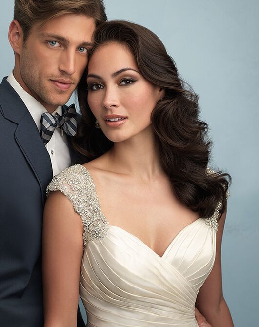 Allure Men Slate Blue Tuxedo - 6