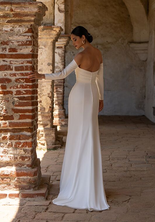 Simply Val Stefani Kew Mermaid and Trumpet Wedding Dress - 2