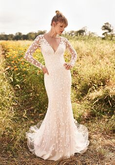 Lillian West 66195 Sheath Wedding Dress