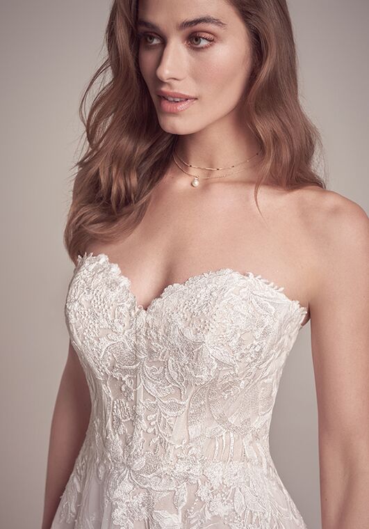 Maggie Sottero EVELINA A-Line Wedding Dress - 7