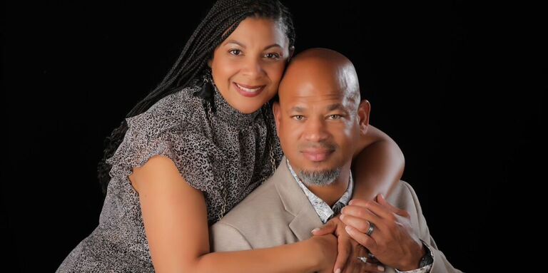 Sarah & Roshaun  Home Page Banner