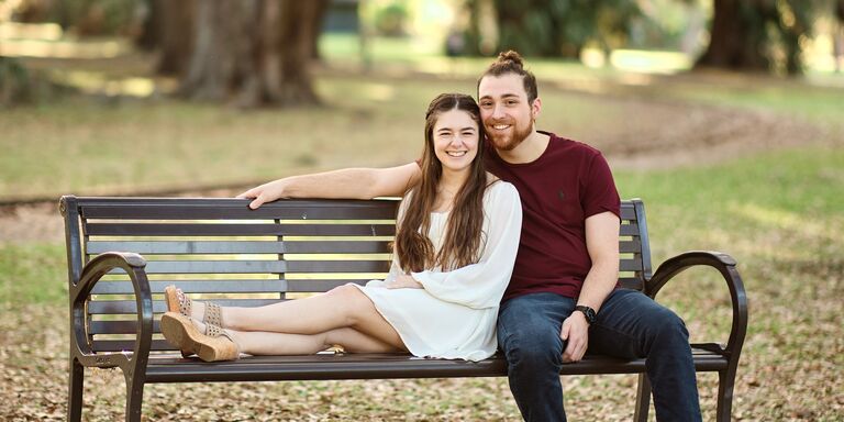 Olivia & Joshua Home Page Banner