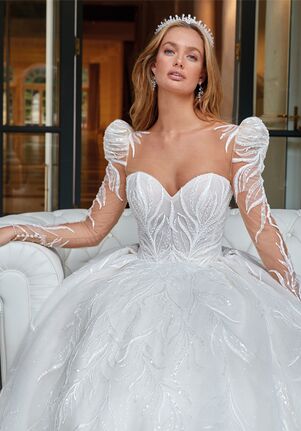 Demetrios DP465 Ball Gown Wedding Dress