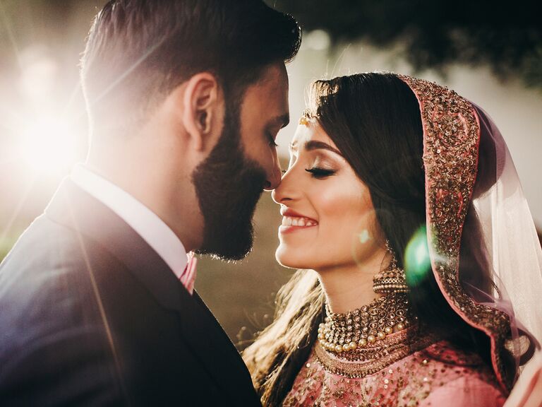 wedding hairstyles for thick hair half up with veil