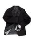 BLACKTIE "Kingston" Black Tuxedo (5-Piece Set) Flower Girl Dress and Ring Bearer Outfit - thumbnail - 7