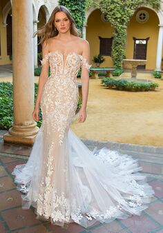 Blue by Enzoani Promise Mermaid Wedding Dress