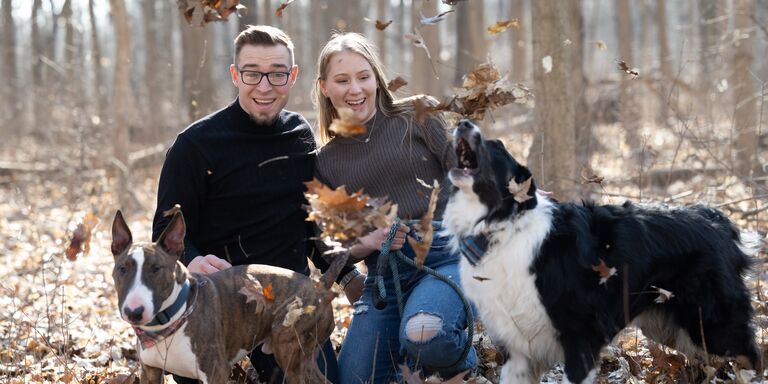 Anna & Dustin Home Page Banner