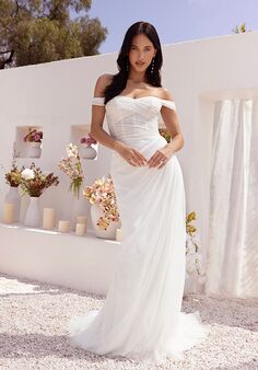 Le Blanc LE135 Sheath Wedding Dress