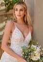 Jasmine Couture Ellie Fit-and-Flare Wedding Dress - thumbnail - 4