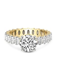 Friendly Diamonds Glamorous Princess, Asscher, Cushion, Emerald, Heart, Marquise, Pear, Radiant, Round, Oval Cut Engagement Ring