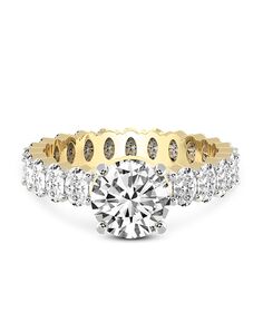 Friendly Diamonds Glamorous Princess, Asscher, Cushion, Emerald, Heart, Marquise, Pear, Radiant, Round, Oval Cut Engagement Ring