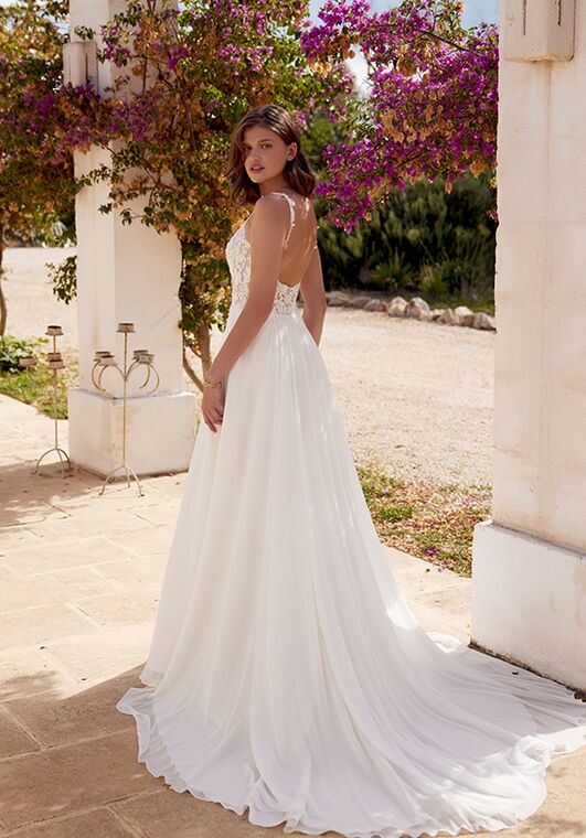 Lillian West 66391 A-Line Wedding Dress - 5