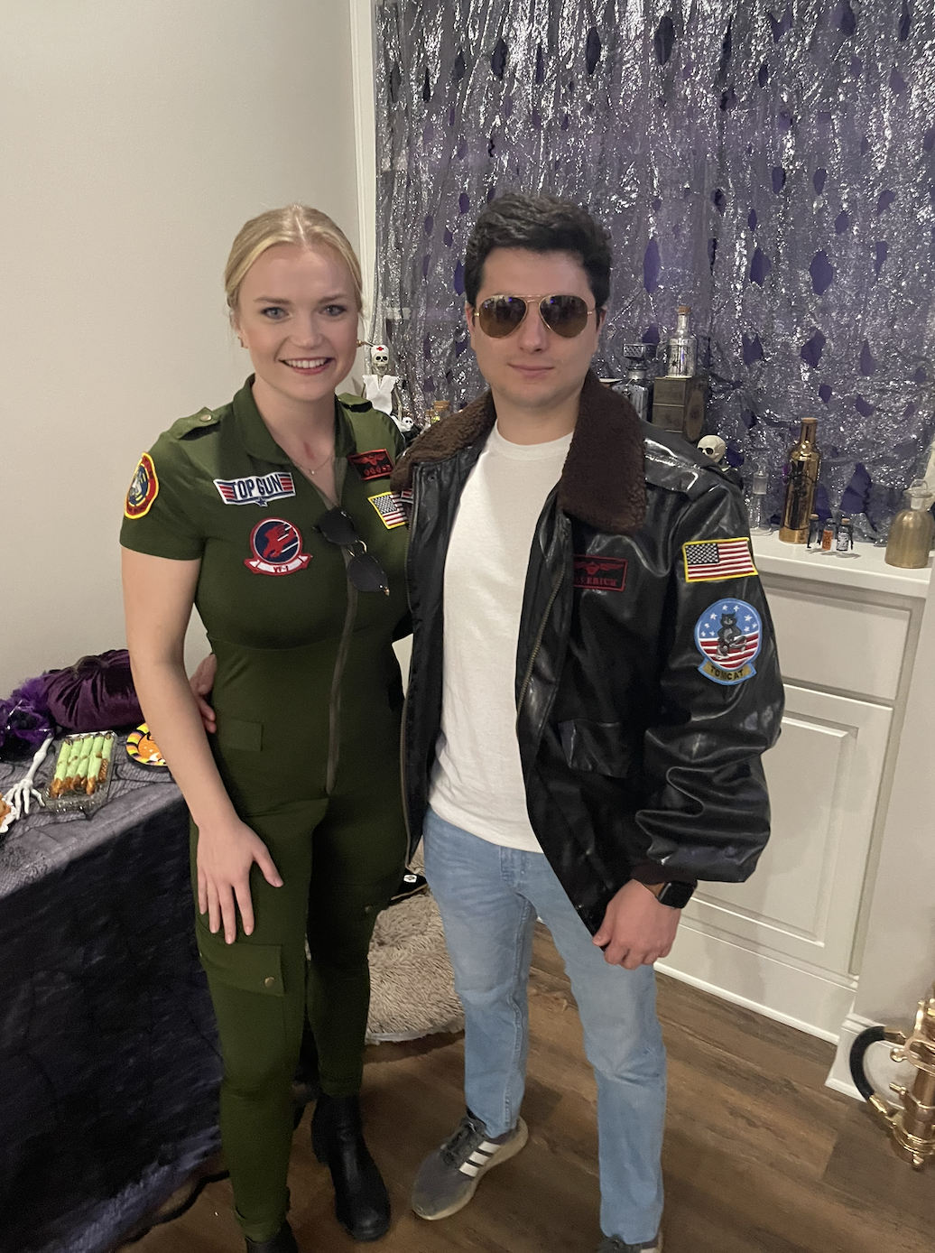 First Halloween with my favorite wingman. 