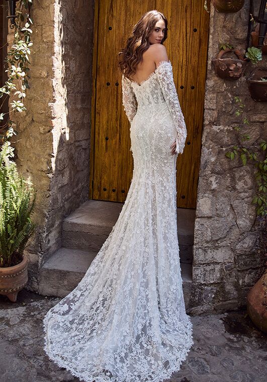 Calla Blanche 125253 Klara Sheath Wedding Dress - 6