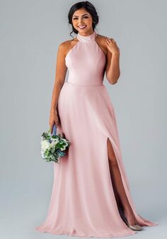 Kennedy Blue Stassi Halter Bridesmaid Dress