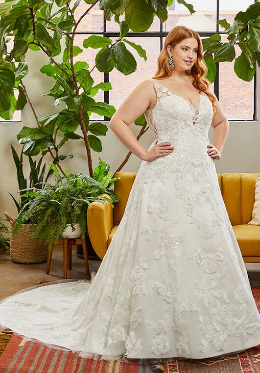 Beloved by Casablanca Bridal BL332 Elliot A-Line Wedding Dress - 7