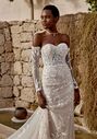 Lillian West 66369 Fit-and-Flare Wedding Dress - thumbnail - 6
