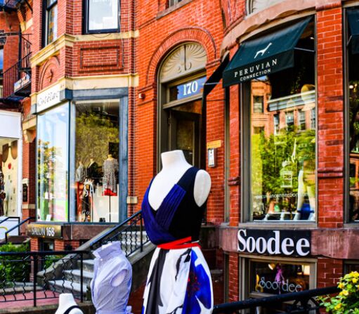 Picture of Shopping On Newbury St.