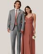 Birdy Grey Suits Taylor Suit in Gray Grey Tuxedo - thumbnail - 7