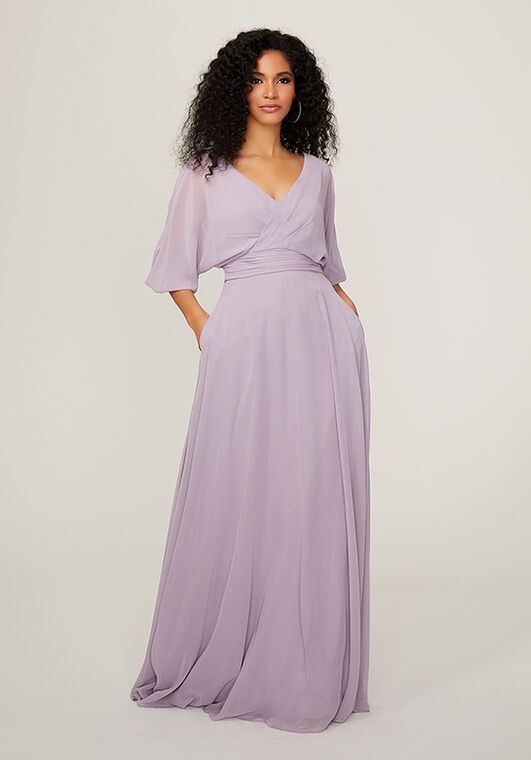 Morilee by Madeline Gardner Bridesmaids Style 21792 V-Neck Bridesmaid Dress - 4